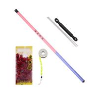 Telescopic Fishing Pole Rod, Pantaloncini Saltwater Casting Gear, Portatile Anti-Slip Angling Tool, Compatto Equipment for Kayaking Lake Surf Camping Beach Dock Boating Backpacking
