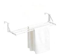 Telescopic Rack - Heavy Duty Towel Drying Storage Holder, Radiator Towel Rack for Hotel Restaurant Apartment Handbag Coat Grocery Clothe | Robe Hat Drying, Small Apartment Solution, Gym Locker Storage