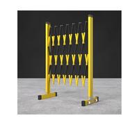 Telescopic Traffic,with Rollers Aand Snap-lock Retractable Driveway,Fiberglass Insulated Telescopic Tube,Suitable for Traffic Control(Color2,1.2x2.5m)