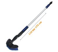 Telescopica Spazzola lavaggio Idrospazzola Pulizia Auto Furgone Camper 100-173cm