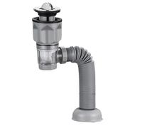 Telescoping Anti-Odor Drain Pipe, Expandable Outlet Hose For Kitchen And Bathroom, Made Of Copper, Stainless Steel, And Engineering ABS, Adjustable Wash Basin Sink Drainage, Sealing Tubing Pipe, 95cm
