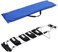 Telescoping Ortopedico Trazione della gamba Stenatura con cinghie regolabili per la stabilizzazione della frattura del femore, design portatile compatto con borsa da trasporto per il primo soccorso di