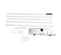 Telescoping Tetto di neve Ruote Racconciatura regolabile da 20 piedi Guida estendibile Strumento di rimozione della neve in alluminio Auto