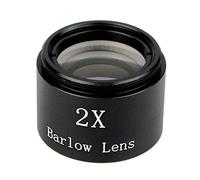 Telescopio 1.25" 2X Lente di Barlow Metallo Multi-Rivestito Ottica Telescopio Accessori for oculare 1.25" 31.7mm Con M28.6x0.6