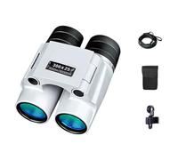 Telescopio 30000M Auto Focus 300X25 Potente Binocolo A Lungo Raggio Professionale Mini Portatile HD Impermeabile Monocolo Chiaro Immagine(White set)
