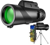 Telescopio 40X60 monoculare ad alto ingrandimento cannocchiale monoculare per birdwatching viaggi concerti giochi sportivi con adattatore telefonico treppiede