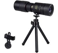 Telescopio, 4K 10-300 x 40 mm Telescopio impermeabile monoculare ad alte prestazioni con supporto per adattatore per smartphone per escursionismo Birdwatching Campeggio Travellin
