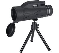 Telescopio 80X100 per adulti Bambini Principianti Telescopi per astronomia, Obiettivo Zoom HD Prisma Escursionismo all'aperto Telescopio monoculare Clip per telefono Treppiede