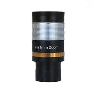 Telescopio Accessori for telescopi astronomici a pellicola verde a banda larga 1,25", oculare con zoom 7-21 8-24 mm, zoom continuo in metallo(7-21mm)