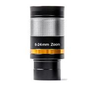 Telescopio Accessori for telescopi astronomici a pellicola verde a banda larga 1,25", oculare con zoom 7-21 8-24 mm, zoom continuo in metallo(8-24mm)