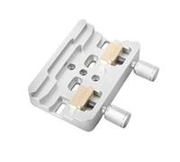 Telescopio Argento largo doppio uso a coda di rondine slot doppio slot doppio bullone fisso accessorio for telescopio astronomico 150x102x30mm