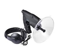 Telescopio Ascolto Uccelli - Microfono direzionale parabolico in - Dispositivo di osservazione e Ascolto per Adulti e Attrezzi da Campeggio all'aperto