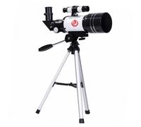 Telescopio Astronomico 70mm 150x con Treppiede e Supporto | Set da 1 Pezzo, Lega di Alluminio, Osservazione di Pianeti e Oggetti Lontani, per Ragazzo Ragazza