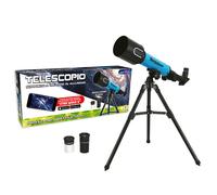 TELESCOPIO ASTRONOMICO 90 POWER 50 MM TREPPIEDI IN ALLUMINIO