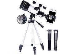 Telescopio astronomico da 70 mm F30070 Monoculare HD con zoom 150X con treppiede con kit di clip per birdwatching per adulti Caccia all'aperto Viaggi Sightseeing Telescopio monoculare