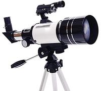 Telescopio astronomico F30070 Osservazione delle stelle professionale HD Studenti ad alta potenza Bambini Principianti Visualizzazione della luna, bianco e nero, telescopio