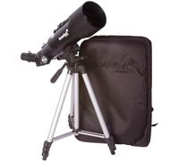 telescopio astronomico levenhuk skyline travel 70 rifrattore con treppiede borsa