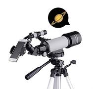 Telescopio astronomico National Geographic, monocoli HD, rifrattore portatile da 70 mm per principianti e bambini, adattatore per smartphone con cercatore di filtri lunari per treppiede regolabile e