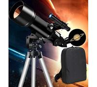 Telescopio astronomico per Bambini, telescopio Entry-Level, telescopio rifrattore astronomico con Apertura 70 mm e 400 mm con Attacco AZ, (Colore : Confezione 1)