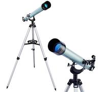 Telescopio astronomico portatile, telescopio rifrattore per bambini e principianti di astronomia con treppiede leggero, supporto per telefono e borsa per il trasporto, perfetto come regalo educat