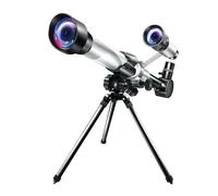 Telescopio Astronomico Professionale For Lo Spazio Oculare Monoculare HD Ad Alto Ingrandimento Binocolo Potente For L'osservazione Delle Stelle Chiaro Immagine(Silver)