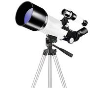 Telescopio astronomico rifrattore con zaino, telescopio natalizio per bambini e principianti di astronomia, astronomico, calibro 50-100 mm Ottimo regalo di astronomia per bambini e principianti