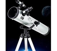 Telescopio astronomico Spacmirrors, telescopi professionali per osservazione delle stelle da 114 mm per astronomia, telescopio per bambini, studenti delle scuole elementari