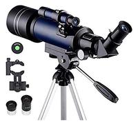 Telescopio astronomico, telescopio rifrattore da 70 mm Moon Watching Bambini Adulti Astronomia Principianti Obiettivo 16X 66X con cercatore Double The Comfort