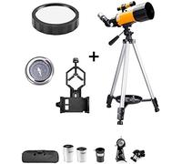 Telescopio astronomico, telescopio spaziale entry-level HD per osservare le stelle per studenti bambini, telescopi per adulti, apertura 70 mm 400 mm, il regalo per bambini, per interni/esterni