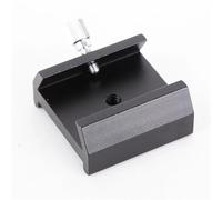 Telescopio Base del cercatore Piastra di collegamento trapezoidale Porta a vite da 1/4 Accessori for telescopi astronomici