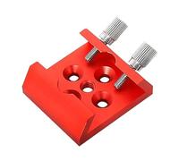Telescopio Base Slot Hatchet Piastra Conversione Filettatura 1/4 Accessori Telescopio In Metallo Piedistallo(Red)
