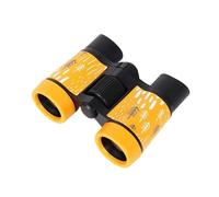 Telescopio Binoculare For Bambini In Gomma 4X30mm Pieghevole Educativo For Ottico For Birdwatching All'aperto For Campeggio Chiaro Immagine(Orange)