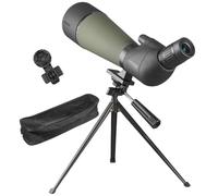 Telescopio, cannocchiale 25-75x80 BAK4 Spotter trasparente ad alta definizione con treppiede e custodia Porta telefono impermeabile for birdwatching Paesaggi naturali domestici Uso quotidiano -