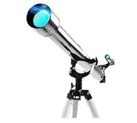 Telescopio Cannocchiale Telescopio Astronomico Con Treppiede Lunghezza Focale 900mm Cielo E Terra Telescopio Rifrattore Portatile A Doppio Scopo Telescopio Astronomico(Black)