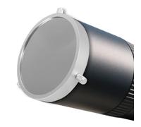 Telescopio con filtro solare, lente di visualizzazione delle macchie, accessori astronomici, bianco, scudo retrattile che blocca la luce, per fotografi, astronomi, dilettanti, osservazioni