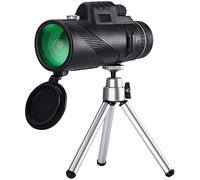 Telescopio Concerto Ball Game, Escursionismo Seeing, HD 12X50 Telescopio Monoculare Zoomable Telescopi Monoculari Impermeabili Anti Nebbia Con Adattatore Smartphone Treppiede Per Il Birdwatching,