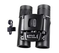 Telescopio da concerto, binocolo da concerto per adulti, compatto, HD 900 x 25, visione notturna leggera a lungo raggio, per osservare le stelle, safari, escursioni, viaggi