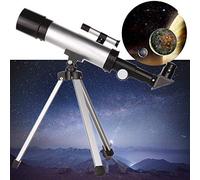 Telescopio da viaggio portatile Telescopio monoculare per adulti e bambini con treppiede 360X50Mm Ambito rifrattore con apertura Telescopio rifrattore astronomico Miglior telescopio portatile Regalo
