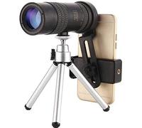 Telescopio da viaggio portatile Telescopio portatile HD ad alta potenza Super telescopio con treppiede adatto per la maggior parte dei telescopi per smartphone