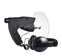 Telescopio di ascolto degli uccelli - Amplificatore sonoro parabolico, Collezionista audio a lungo raggio | Dispositivo di ascolto di birdwatching all'aperto, potenziatore audio portatile per birdwatc