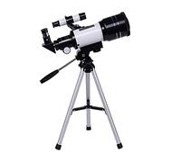 Telescopio di avviamento con treppiede e mirino, telescopio monoculare 150x, per bambini, astronomia, principianti, adulti, 70 mm, HD, rifrattore astronomico, doppio comfort