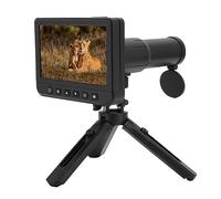 Telescopio Digitale, Telescopio Digitale Video Ingrandimento 50X 1080P con Fotocamera, Schermo LCD da 5 Pollici Videoregistratore per Caccia All'aperto ()