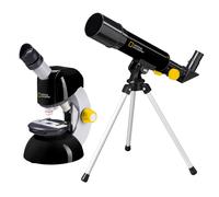 Telescopio e microscoopset NATIONAL GEOGRAPHIC con adattatore per smartphone