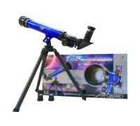 Telescopio educativo per bambini con treppiede blu