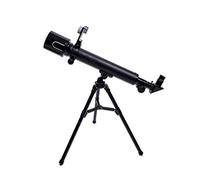 Telescopio for adulti Bambini Principianti Apertura 50 mm 600 mm AZ Telescopio rifrattore astronomico BAK4 Prisma FMC Lente telescopio for astronomia con supporto for smartphone e treppiede for vedere