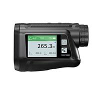 Telescopio for telemetro LCD Custodia for telemetro Caddy vocale da golf all'aperto Misuratore di nastro for roulette Telescopio for telemetro(Black C,1500M)