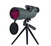 Telescopio HD 25-75x70/60 Zoom Monoculare WatchingBird Potente Cannocchiale Impermeabile A Lungo Raggio For Le Riprese In Campeggio Turismo(25-75x60 Green B)