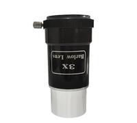 Telescopio Lente di Barlow 3X in plastica for oculare for telescopio astronomico standard da 1,25".