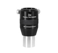 Telescopio Lente estensore in metallo con lente Barlow Power apocromatica e acromatica 3X da 1,25 pollici