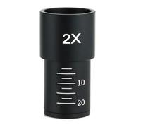 Telescopio Microscopio biologico 3 pezzi 2X Extender Lente di Barlow Interfaccia 23,2 mm 2X0029